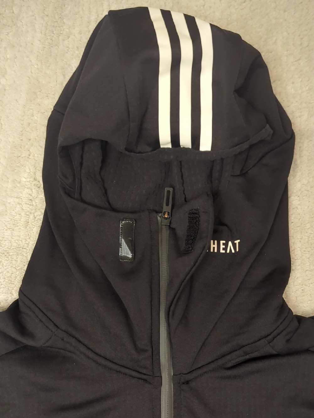 Adidas Climaheat Zip Hoodie - Picture 9 of 10